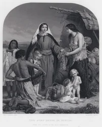 Die Almosentaten der Dorcas