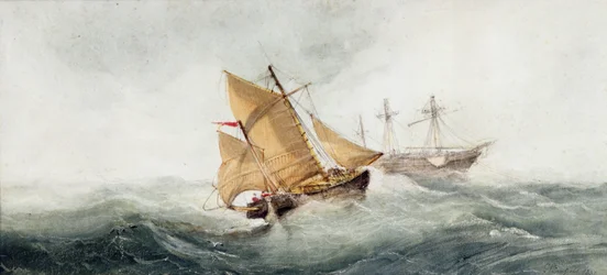 Annäherung an das Wrack, 1837