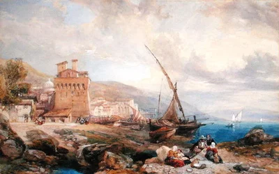 Golf von Salerno, ca. 1840