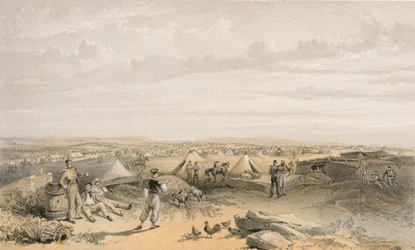 Lager der 4. Division, 15. Juli 1855