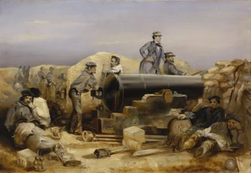 Krimkrieg (1853-1856): Die Artilleriebatterie 