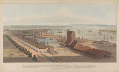 Brunswick Dock an der Themse bei Blackwall