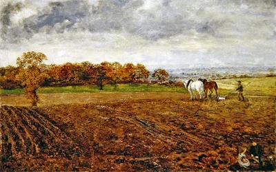 Pflügen in Cheshire