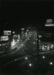 Nachtansicht im Columbus Circle, ca. 1910-21