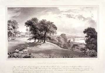 Charlton House nahe Blackheath, Greenwich, London, ca. 1830
