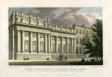 Lord Grosvenors Galerie, Park Lane, London, 1828