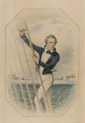 Arthur William Acland Hood im Alter von 16 Jahren, Mai 1840