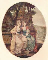 Die Herzogin von Devonshire und Lady Duncannon, 1782