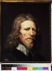 Porträt von Abraham van der Doort, holländischer Künstler