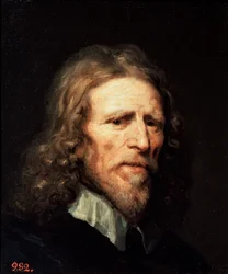 Porträt von Abraham van der Doort, vor 1640