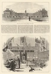 Das Königliche Militärkrankenhaus in Chelsea