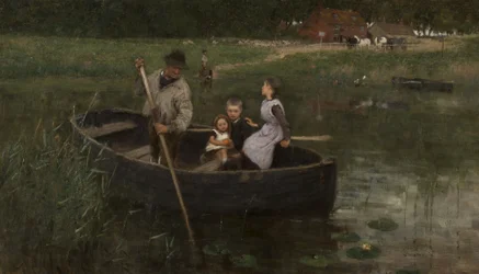 Die Fähre, 1887