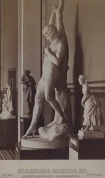 Statuen auf der Internationalen Ausstellung in London