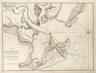 Plan von Charlestown, South Carolina