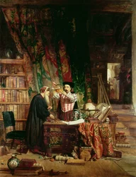Der Alchemist, 1853