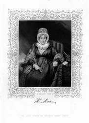 Hannah More, englische religiöse Schriftstellerin und Philanthropin, 19. Jahrhundert