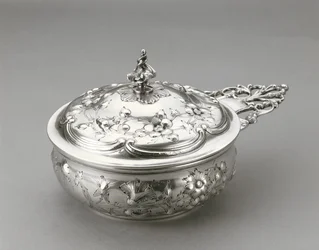 Schüssel mit Deckel, ca. 1856