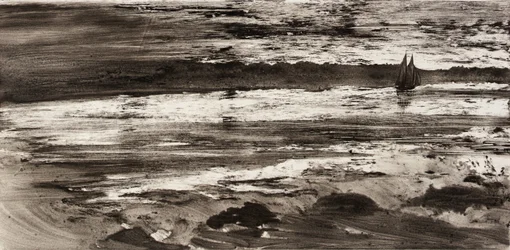 Sonnenuntergang an der Küste