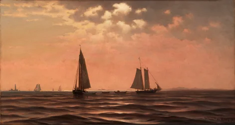 Nachmittag an der Saco-Bucht, Küste von Maine, 1874