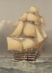 HMS Victoria, 121 Kanonen