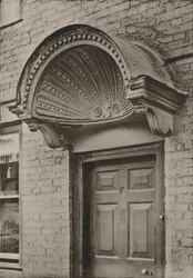 Tür, Ledbury, Herefordshire (s/w Foto)
