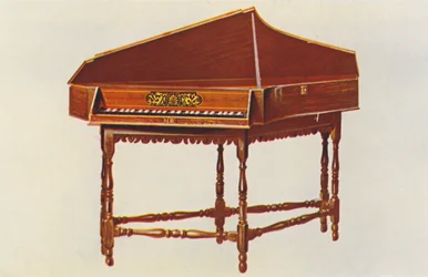 Musikinstrumente: Spinett