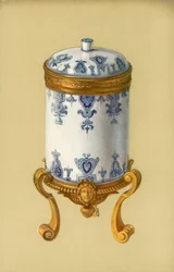 Toilettentopf, St. Cloud, mit Ormolu-Montierung