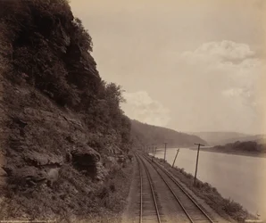 Kathedralenfelsen, Susquehanna bei Meshoppen