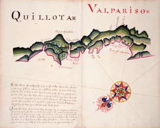 Quillota und Valparaiso, südamerikanische Pazifikküste