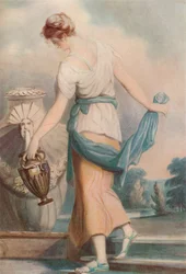 Am Brunnen, um 1770-1801