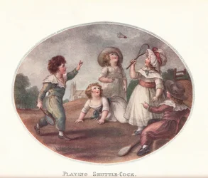 Federballspiel, 1906