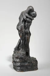 Modell für Der Kuss, ca. 1916