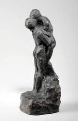 Modell für „Der Kuss“, um 1916
