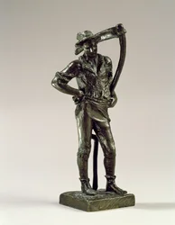Maquette für Der Mäher