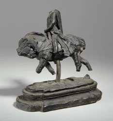 Modell für eine Reiterstatue von Edward I, ca. 1893
