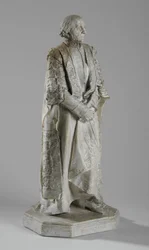 Modell für die Statue von William Ewart Gladstone am Strand, London, ca. 1905