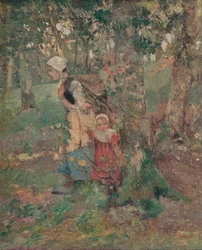 Am Waldrand, ca. 1916