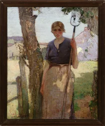 Das Bauernmädchen, 1915