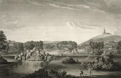 West Wycombe Park, graviert von William Woollett