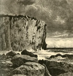 Kliff bei Beaver Bay