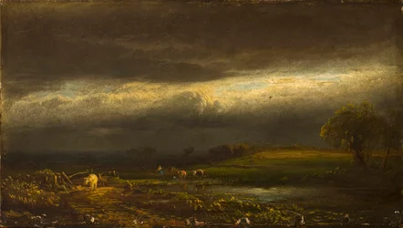 Sturm kommt, Cayuga-See (N.Y.)