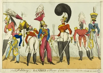 Militärische Dandys oder Helden von 1818