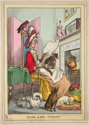 Miss-Ann-Thropy, veröffentlicht von Thomas McLean, London