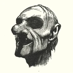 Illustration für Die Werke von Rabelais (Lithografie)