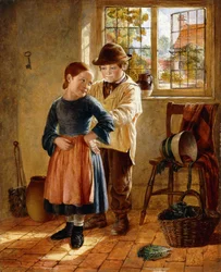 Haken Sie mein Kleid ein