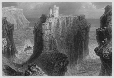 Dunseverick Castle, County Antrim (Stich)