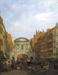 Temple Bar vom Strand, London