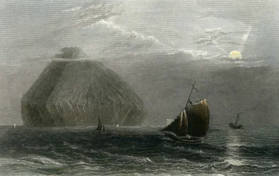 Ailsa Craig, graviert von J. T. Willmore