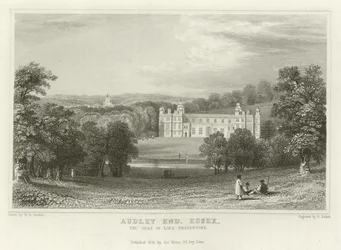 Audley End, Essex, der Sitz von Lord Braybrooke