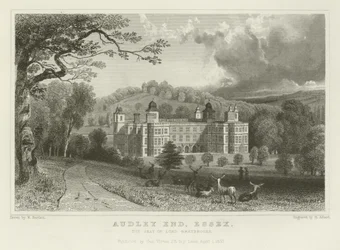 Audley End, Essex, der Sitz von Lord Braybrooke